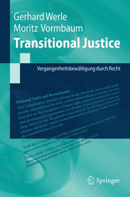 Moritz Vormbaum, Gerhard Werle - Transitional Justice, E-bok