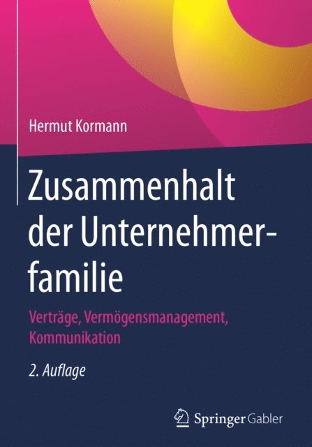 Hermut Kormann - Zusammenhalt der Unternehmerfamilie, E-bok