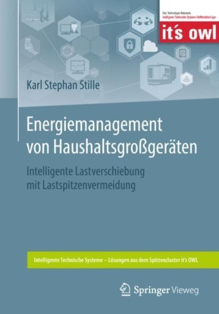 Karl Stephan Stille - Energiemanagement von Haushaltsgroßgeräten, E-bok