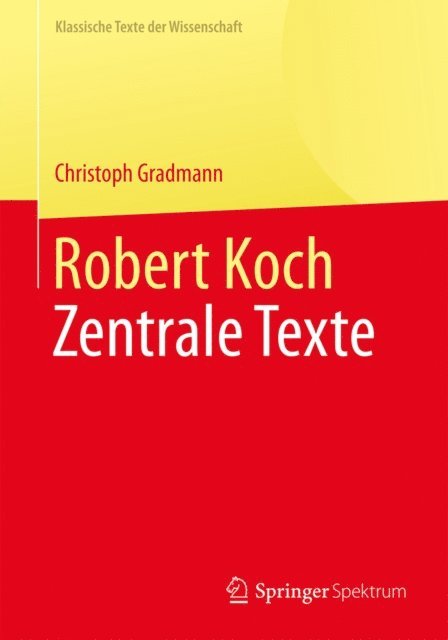 Christoph Gradmann - Robert Koch, E-bok