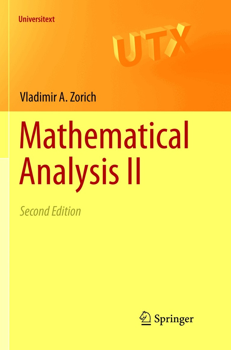 V. A. Zorich - Mathematical Analysis II, Häftad