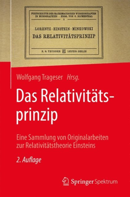Wolfgang Trageser - Das Relativitätsprinzip, E-bok