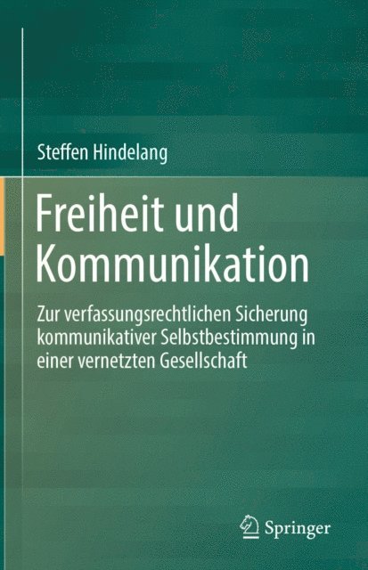 Steffen Hindelang - Freiheit und Kommunikation, E-bok