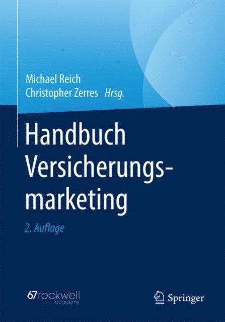 Christopher Zerres, Michael Reich - Handbuch Versicherungsmarketing, E-bok