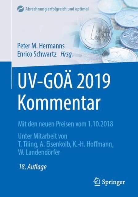 Enrico Schwartz, Peter M. Hermanns - UV-GOÄ 2019 Kommentar, E-bok