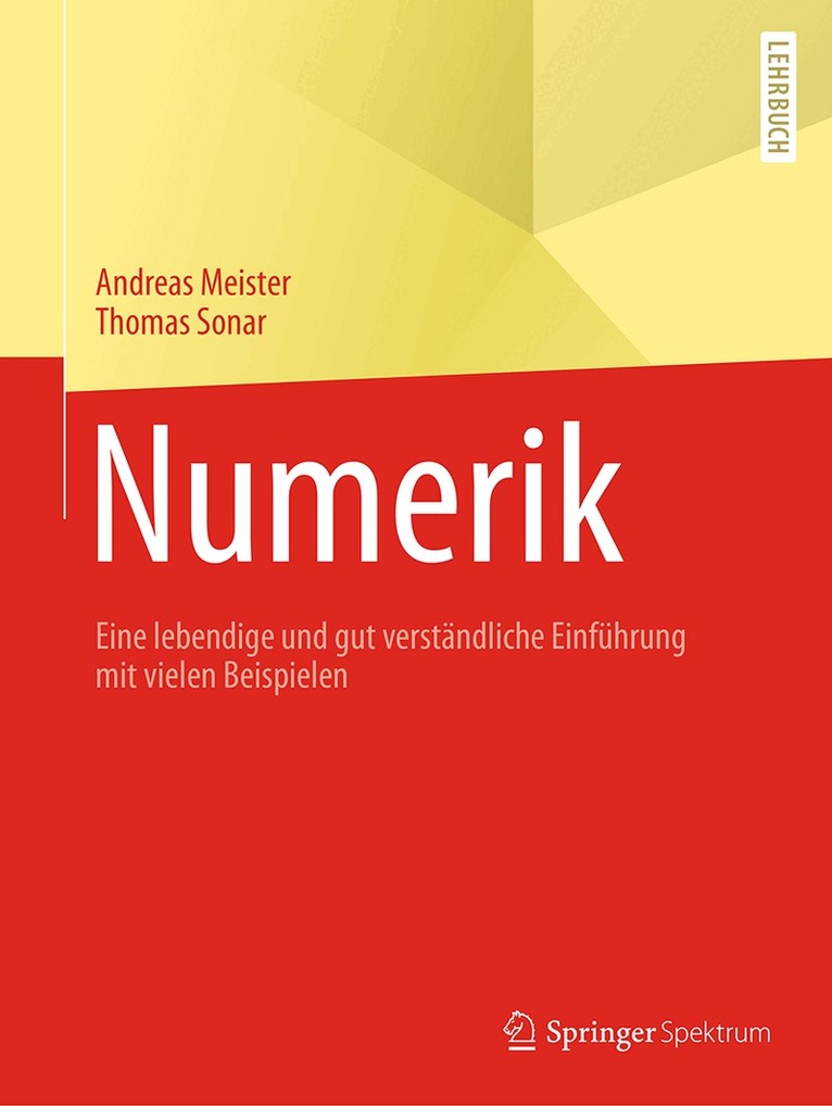 Andreas Meister, Thomas Sonar - Numerik, Häftad