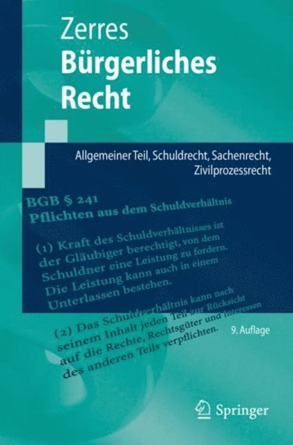 Thomas Zerres - Bürgerliches Recht, E-bok