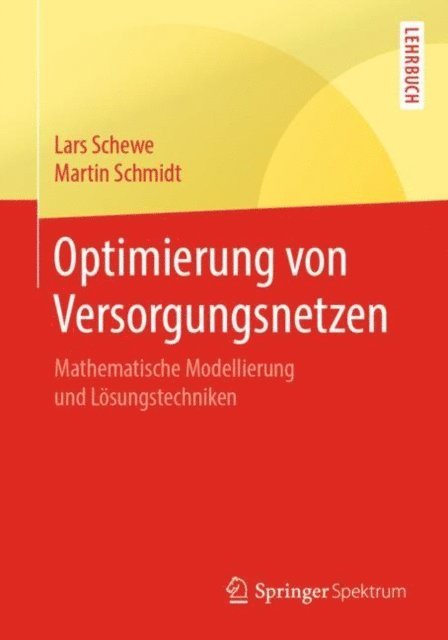 Martin Schmidt, Lars Schewe - Optimierung von Versorgungsnetzen, E-bok