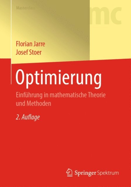 Josef Stoer, Florian Jarre - Optimierung, E-bok