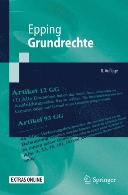 Volker Epping - Grundrechte, E-bok