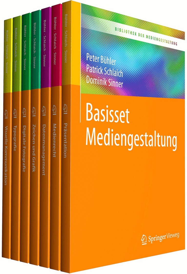 Peter Bühler, Patrick Schlaich, Dominik Sinner, Andrea Stauss, Thomas Stauss - Bibliothek der Mediengestaltung – Basisset Mediengestaltung, Övrigt