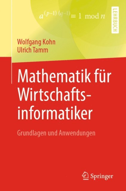 Ulrich Tamm, Wolfgang Kohn - Mathematik für Wirtschaftsinformatiker, E-bok