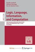 Logic, Language, Information, And Computation