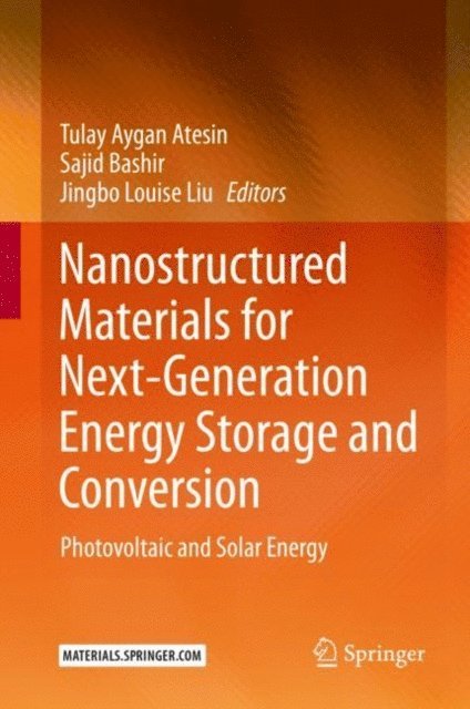 Jingbo Louise Liu, Sajid Bashir, Tulay Aygan Atesin - Nanostructured Materials for Next-Generation Energy Storage and Conversion, E-bok