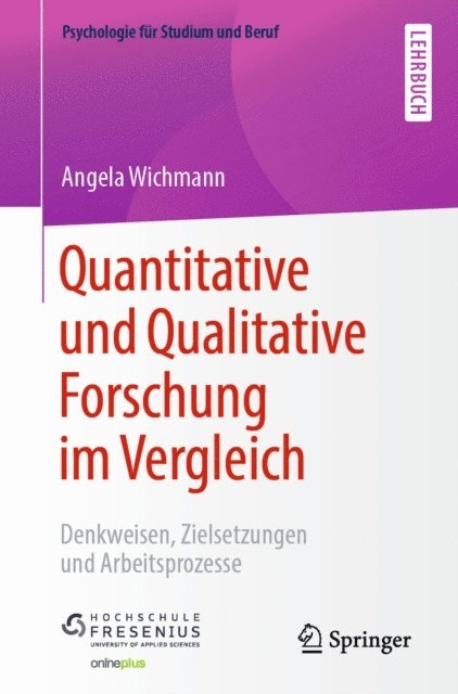 Angela Wichmann - Quantitative und Qualitative Forschung im Vergleich, E-bok
