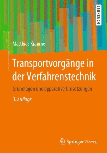 Matthias Kraume - Transportvorgänge in der Verfahrenstechnik, E-bok