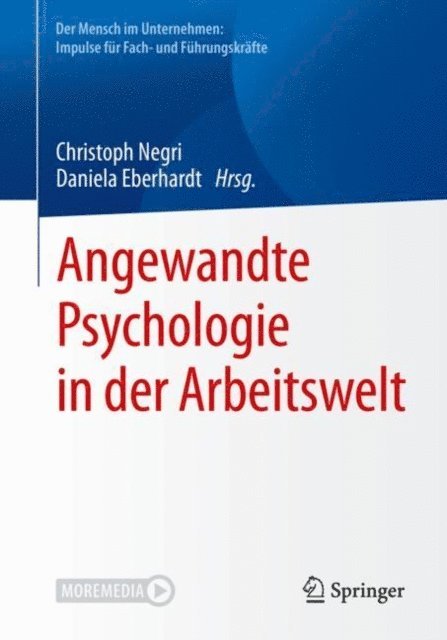 Daniela Eberhardt, Christoph Negri - Angewandte Psychologie in der Arbeitswelt, E-bok