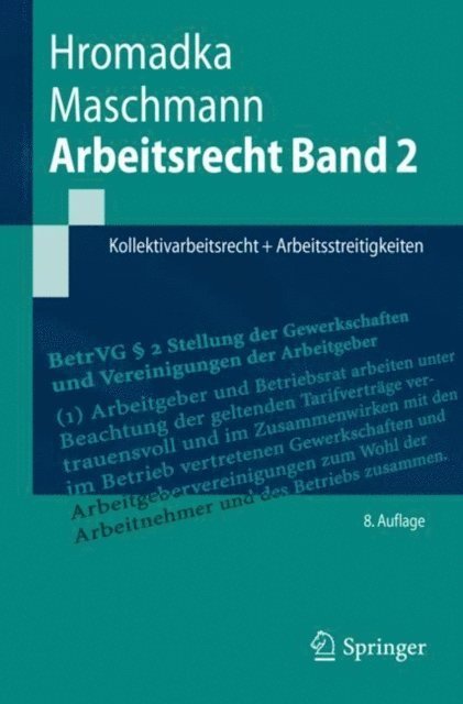 Frank Maschmann, Wolfgang Hromadka - Arbeitsrecht Band 2, E-bok