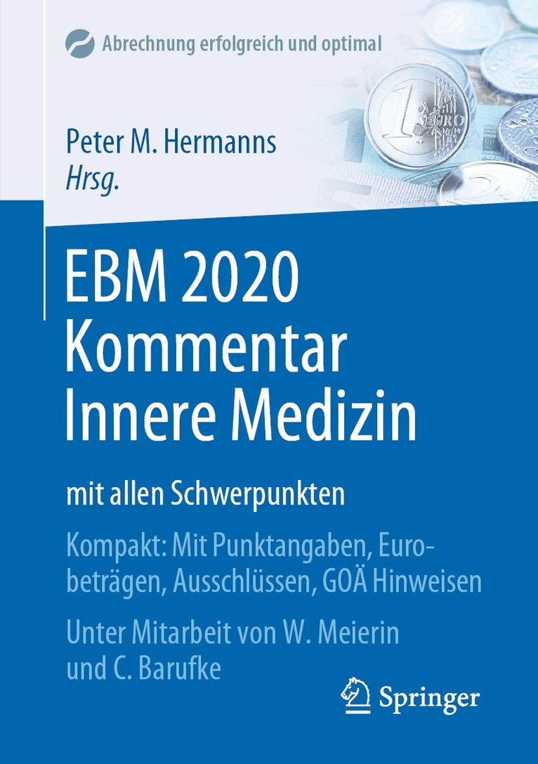 Peter M. Hermanns - EBM 2020 Kommentar Innere Medizin mit allen Schwerpunkten, Häftad