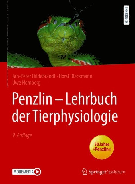 Uwe Homberg, Horst Bleckmann, Jan-Peter Hildebrandt - Penzlin - Lehrbuch der Tierphysiologie, E-bok