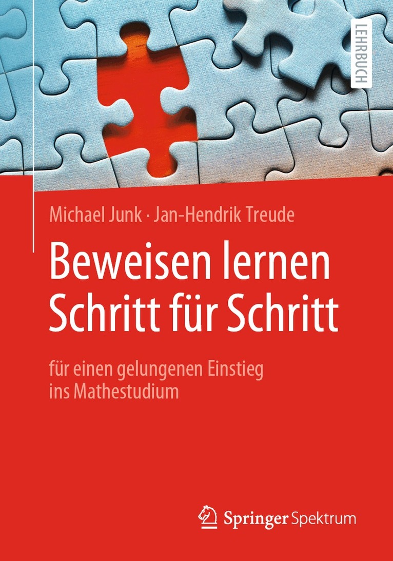 Michael Junk, Jan-Hendrik Treude - Beweisen lernen Schritt für Schritt, Häftad