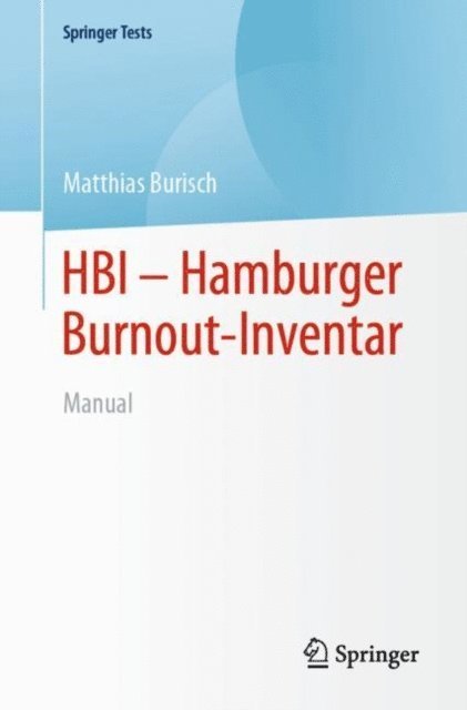 Matthias Burisch - HBI - Hamburger Burnout-Inventar, E-bok