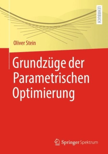 Oliver Stein - Grundzüge der Parametrischen Optimierung, E-bok