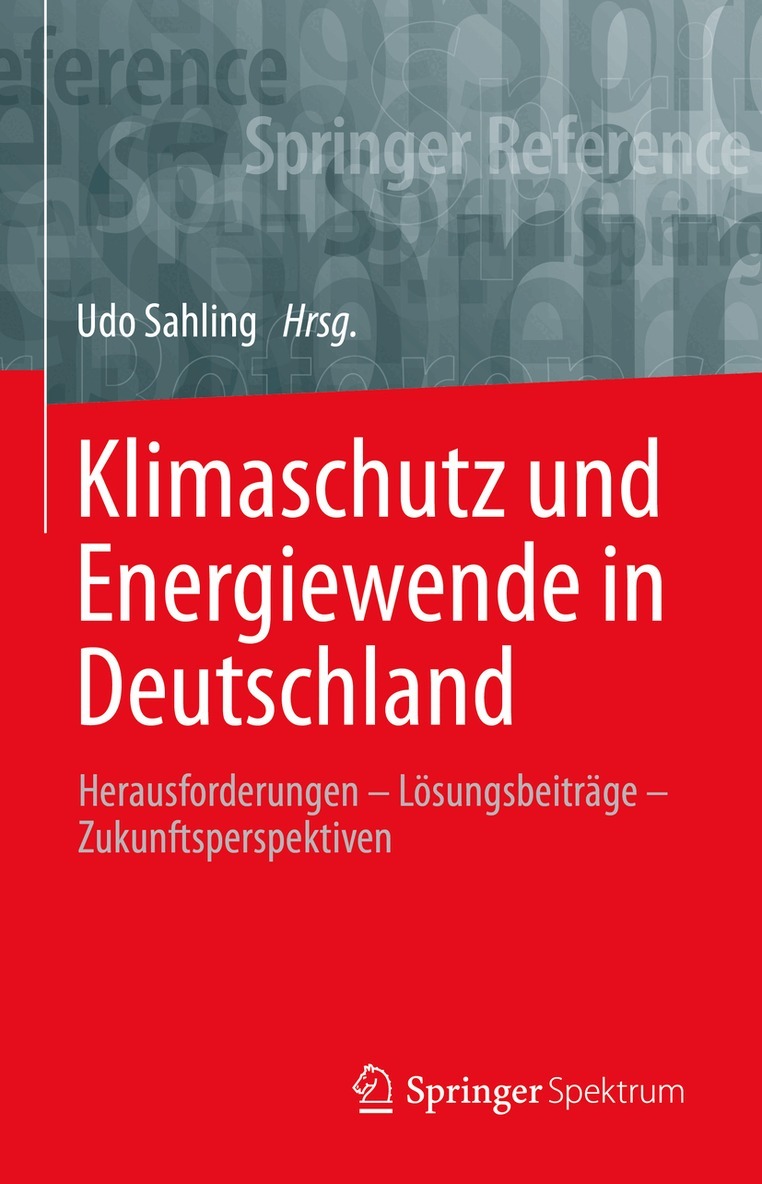 Udo Sahling - Klimaschutz und Energiewende in Deutschland, Inbunden