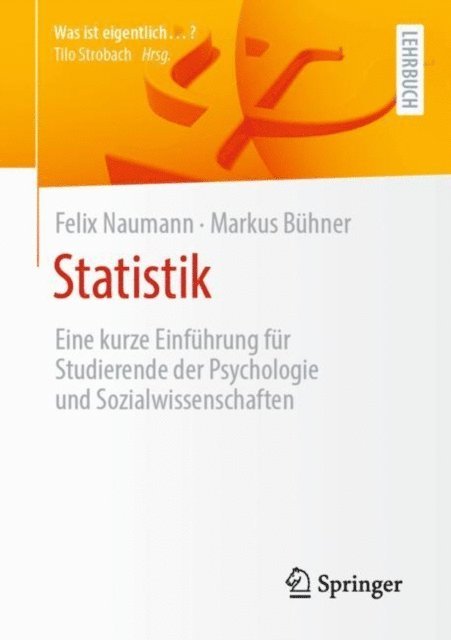 Markus Buhner, Felix Naumann - Statistik, E-bok