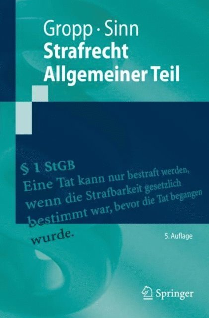 Arndt Sinn - Strafrecht  Allgemeiner Teil, E-bok