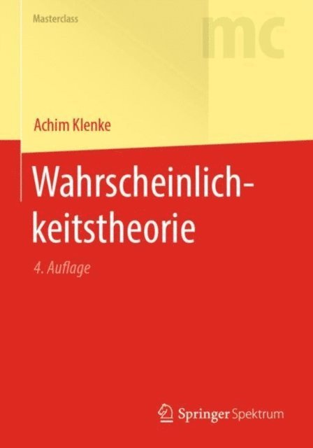 Achim Klenke - Wahrscheinlichkeitstheorie, E-bok