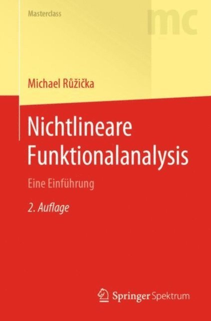 Michael Ruzicka - Nichtlineare Funktionalanalysis, E-bok