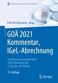 GOÿ 2021 Kommentar, IGeL-Abrechnung