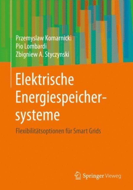 Zbigniew A. Styczynski, Pio Lombardi, Przemyslaw Komarnicki - Elektrische Energiespeichersysteme, E-bok