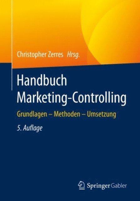 Christopher Zerres - Handbuch Marketing-Controlling, E-bok