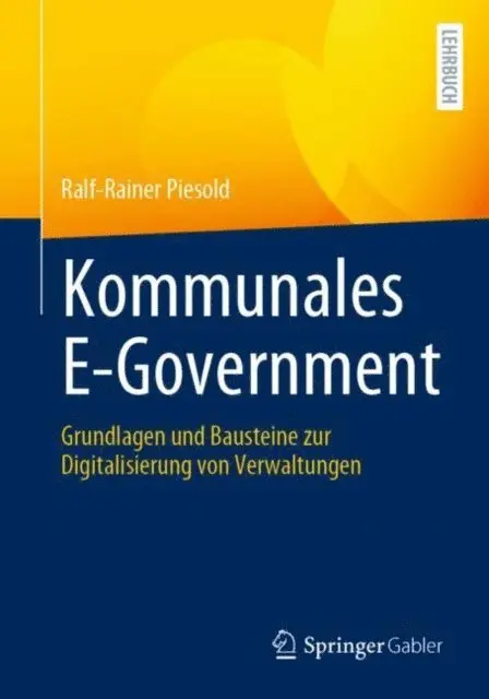 Ralf-Rainer Piesold - Kommunales E-Government, E-bok. Tillgänglighet: Lägg i varukorg
