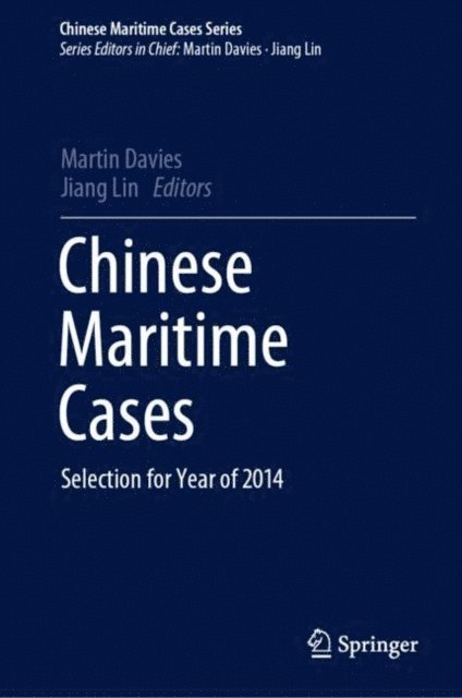 Jiang Lin, Martin Davies - Chinese Maritime Cases, E-bok