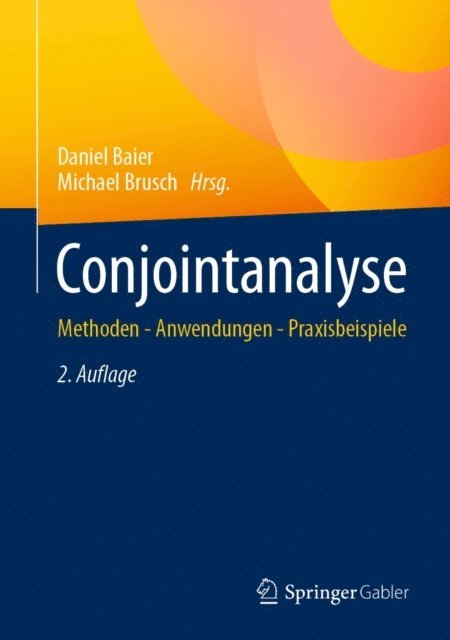 Michael Brusch, Daniel Baier - Conjointanalyse, E-bok