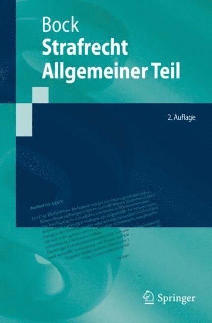 Dennis Bock - Strafrecht Allgemeiner Teil, E-bok