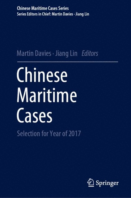 Jiang Lin, Martin Davies - Chinese Maritime Cases, E-bok