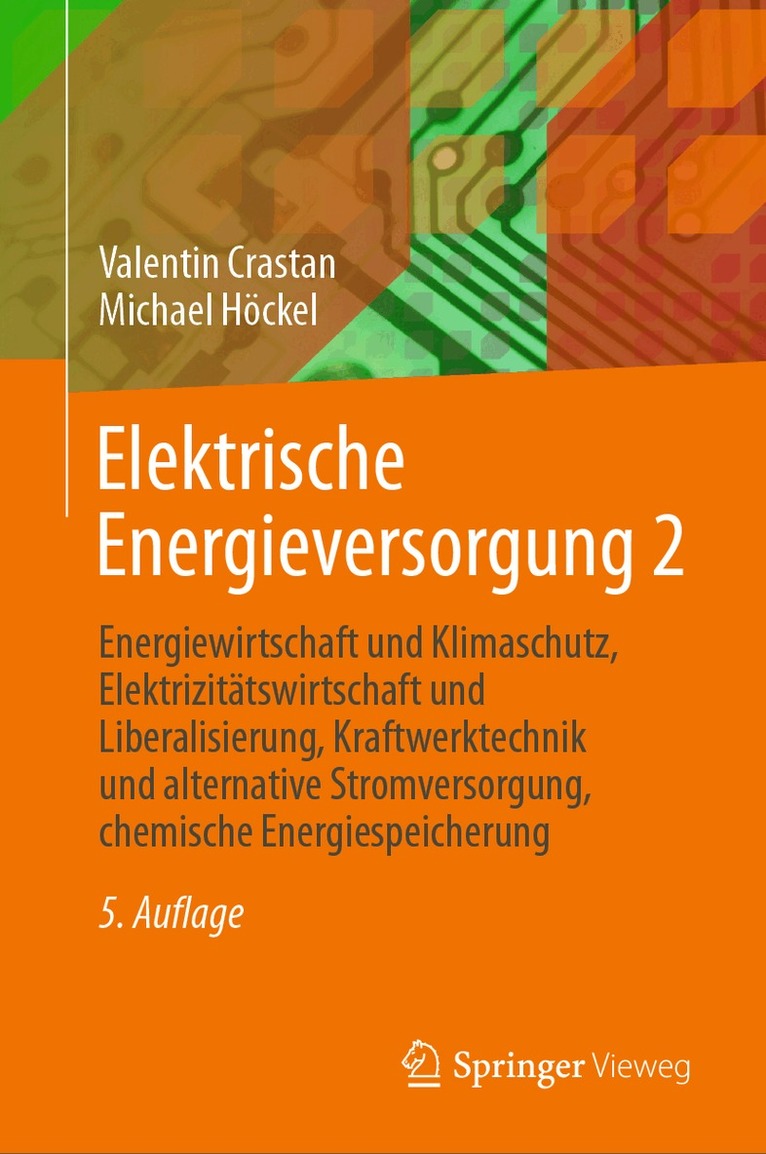 Valentin Crastan, Michael Höckel - Elektrische Energieversorgung 2, Inbunden