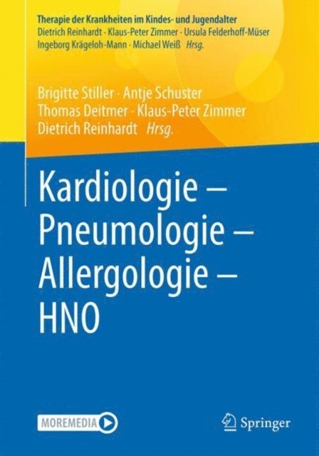 Dietrich Reinhardt, Klaus-Peter Zimmer, Thomas Deitmer, Antje Schuster, Brigitte Stiller - Kardiologie – Pneumologie – Allergologie – HNO, E-bok