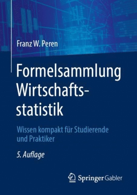 Franz W. Peren - Formelsammlung Wirtschaftsstatistik, E-bok