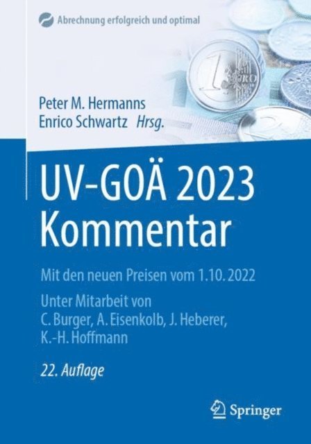 Enrico Schwartz, Peter M. Hermanns - UV-GOÄ 2023 Kommentar, E-bok