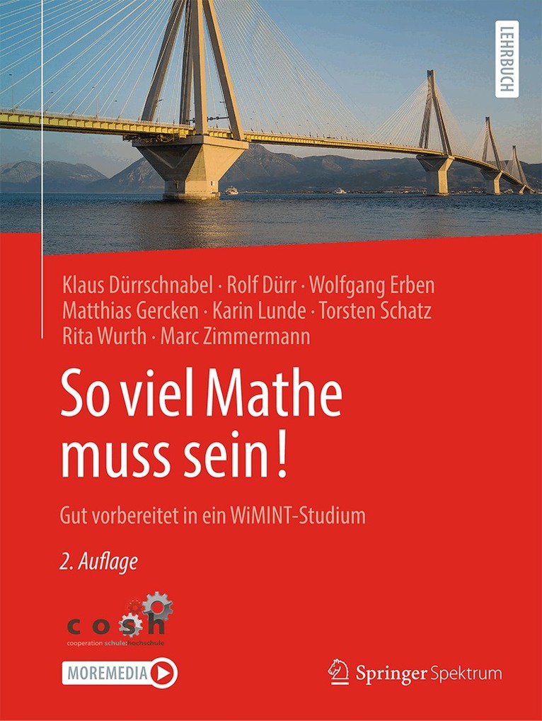 Klaus Dürrschnabel, Rolf Dürr, Wolfgang Erben, Matthias Gercken, Karin Lunde, Torsten Schatz, Rita Wurth, Marc Zimmermann - So viel Mathe muss sein!, Häftad