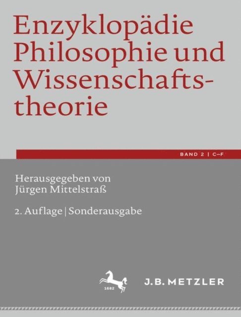 Jurgen Mittelstra - Enzyklopädie Philosophie und Wissenschaftstheorie, E-bok