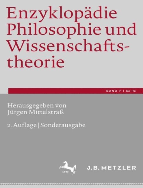Jurgen Mittelstra - Enzyklopädie Philosophie und Wissenschaftstheorie, E-bok