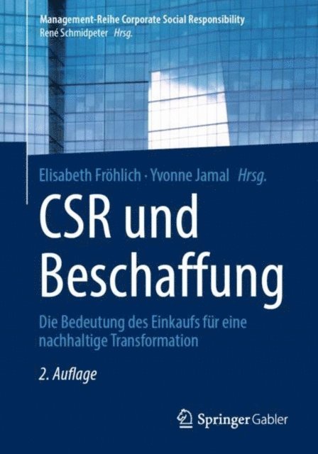 Yvonne Jamal, Elisabeth Frohlich - CSR und Beschaffung, E-bok