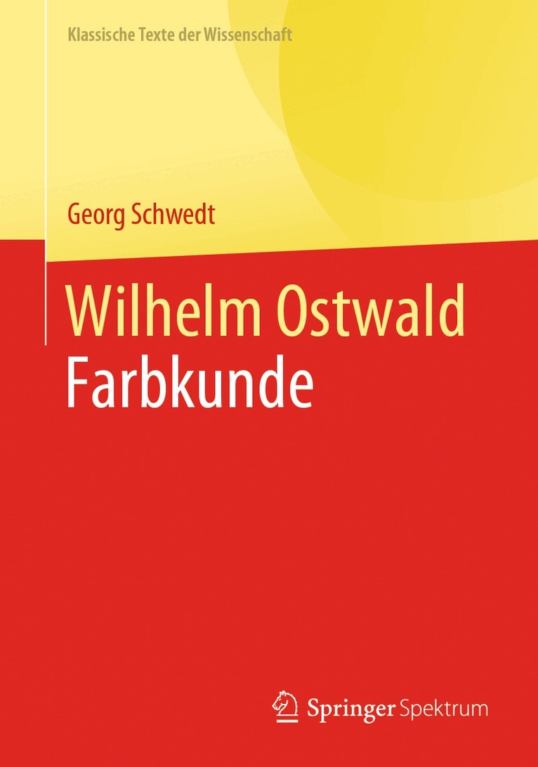 Georg Schwedt - Wilhelm Ostwald, Häftad