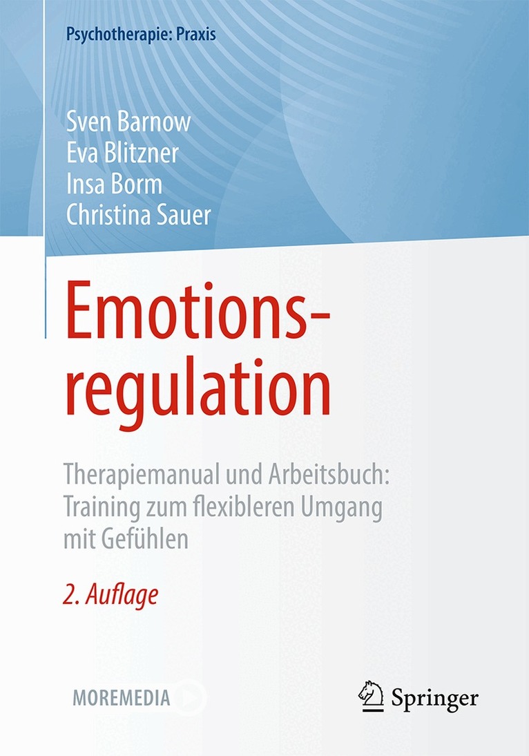 Sven Barnow, Eva Blitzner, Insa Borm, Christina Sauer - Emotionsregulation, Häftad